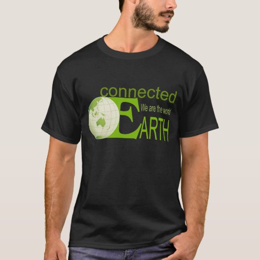 T-shirt Terre connectée (Devant)