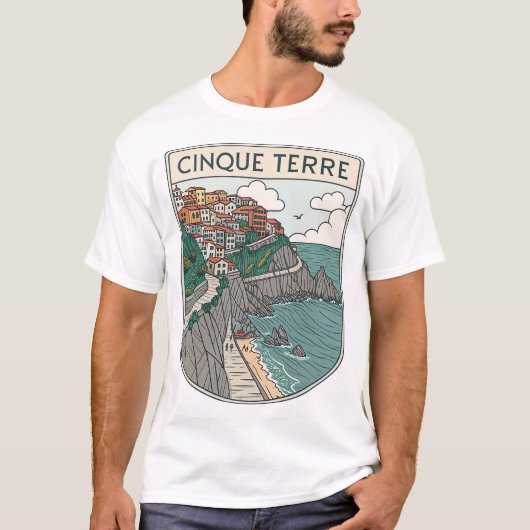 T-shirt Terre de Cinque (Devant)