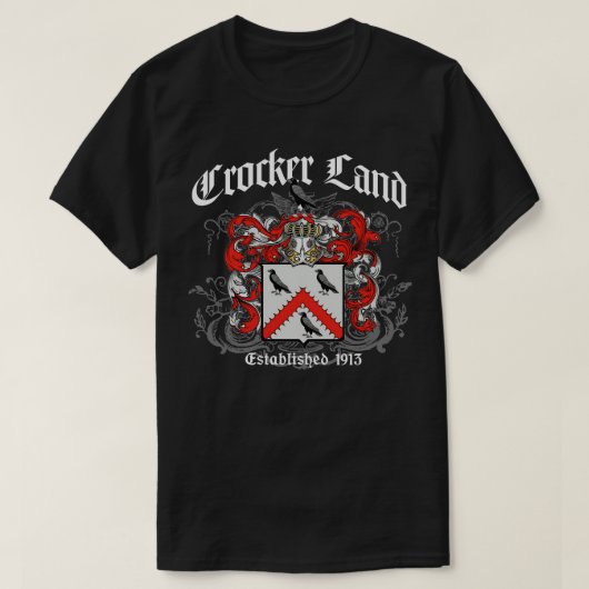 T-shirt Terre de Crocker (Design devant)
