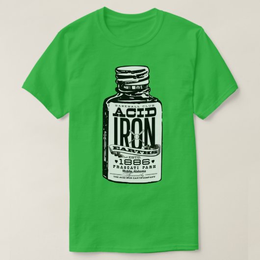 T-shirt Terre de fer acide (Design devant)