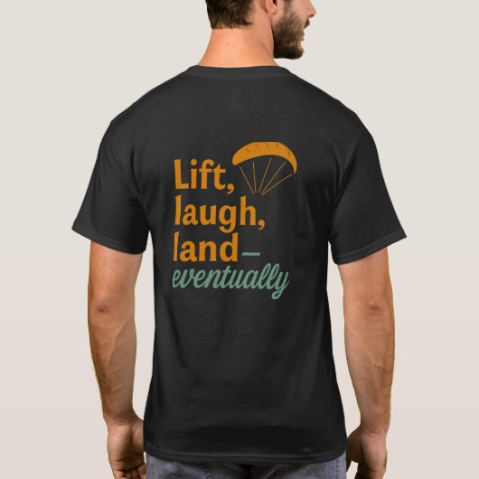 T-shirt Terre de Laugh - Finalement (Dos)