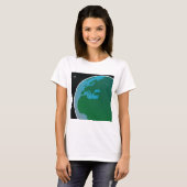 T-shirt Terre de l'espace (Devant entier)