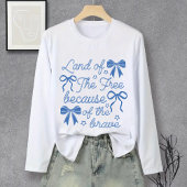 T-shirt Terre de liberté pour la Chemise courageuse, 4 jui