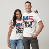 T-shirt Terre de libres, demeure des braves (Unisexe)