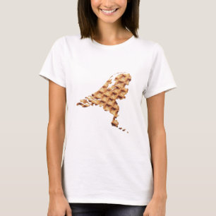 T-shirt Terre de Nederland Stroopwafel