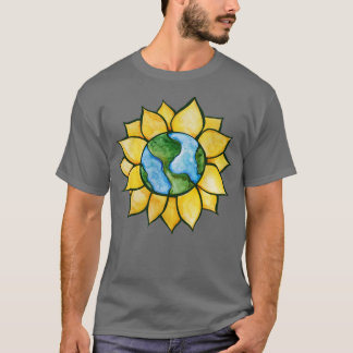 T-shirt Terre de tournesol