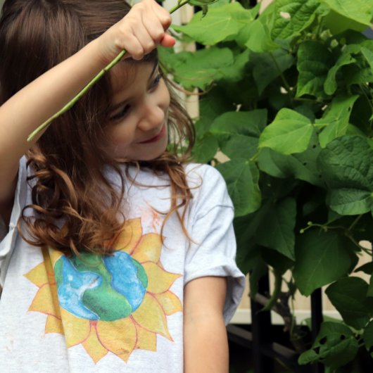 T-shirt Terre de tournesol