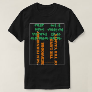 T-SHIRT TERRE DES GÉANTS DE BOIS REDRESSÉ