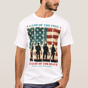 T-shirt Terre des Libres à cause des Braves