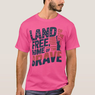 T-shirt Terre des Libres, Maison des Braves - 4 juillet