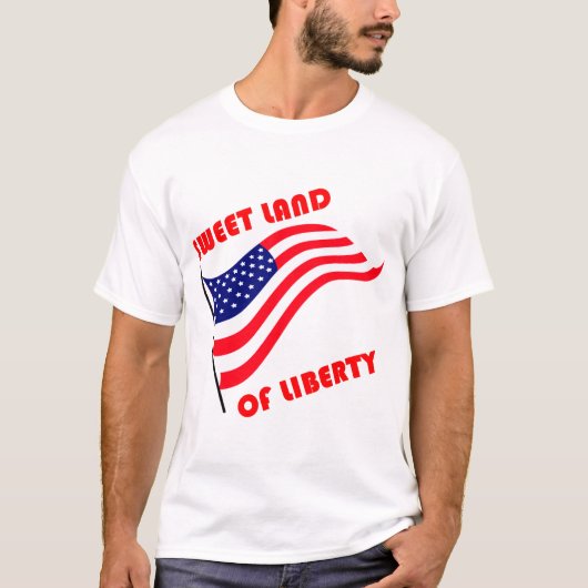 T-shirt Terre douce de liberté (Devant)
