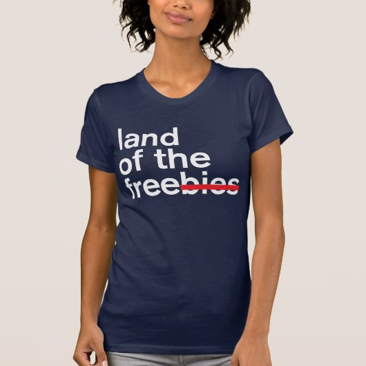 T-shirt terre du libre/d'obscurité (Devant)