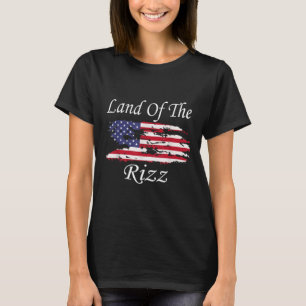 T-shirt Terre du Rizz drôle patriotique Trump 4 juillet