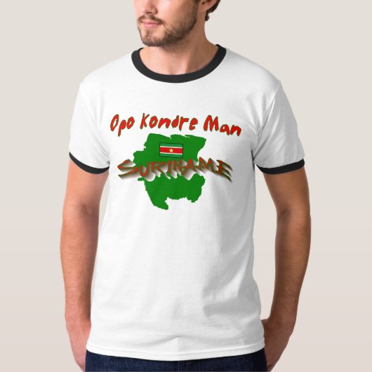 T-shirt Terre du Surinam (Devant)