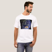 T-shirt Terre entière de l'espace montrant Australie (Devant entier)