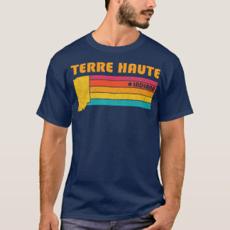 T-shirt Terre Haute Indiana Souvenir Vintage
