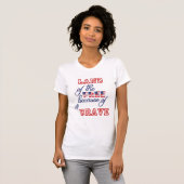 T-shirt Terre libre parce que Brave Design (Devant entier)