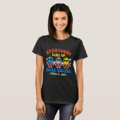 T-shirt Terre Lune Soleil Éclipse Totale de Soleil (Devant entier)