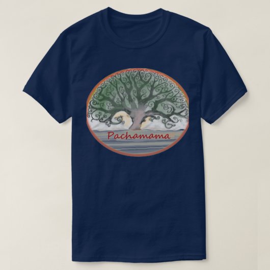 T-shirt Terre mère Pachamama (Design devant)