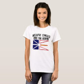 T-shirt Terre-Neuve (Devant entier)