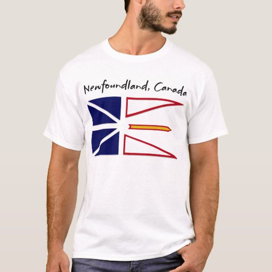 T-shirt Terre-Neuve Canada (Devant)