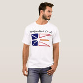 T-shirt Terre-Neuve Canada (Devant entier)