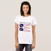 T-shirt Terre-Neuve Canada (Devant entier)
