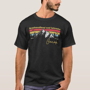 T-shirt Terre-Neuve-et-Labrador Canada Roots Hometown Pr