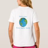 T-shirt Terre notre douce maison (Dos)