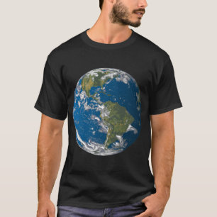 T-shirt Terre planétaire