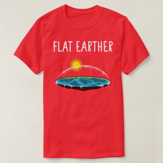 T-shirt Terre plate (6) (Design devant)