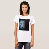 T-shirt Terre Pleine Montrant Des Nuages Simulés Sur L'Ant (Devant entier)