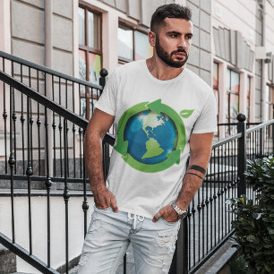 T-shirt Terre verte