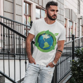 T-shirt Terre verte