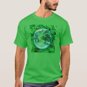 T-shirt Terre verte - conscience écologique (Devant)