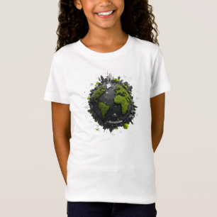 T-Shirt Terre verte planète 