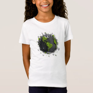 T-Shirt Terre verte planète 