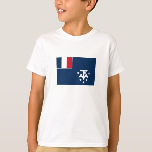 T-shirt Terres australes françaises de l'Antarctique (Devant)