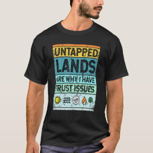 T-shirt Terres Inexploitées Magie Merchandises Pour Hommes