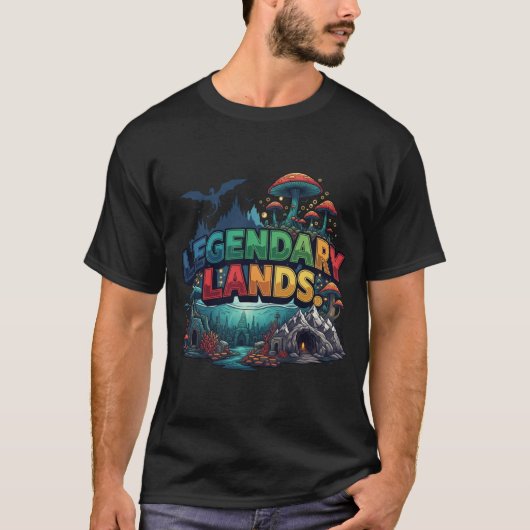 T-shirt "Terres Légendaires." (Devant)