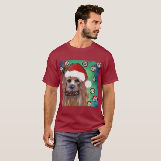 T-SHIRT TERRIER AUSTRALIEN (Devant entier)