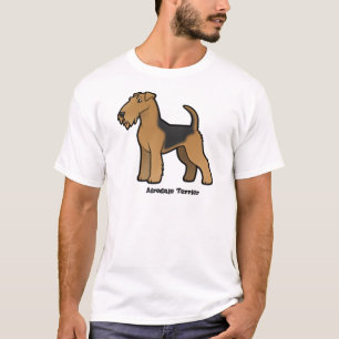 T-shirt terrier d'airedale