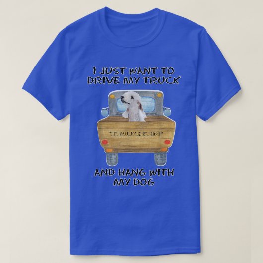 T-shirt Terrier de Bedlington (Design devant)