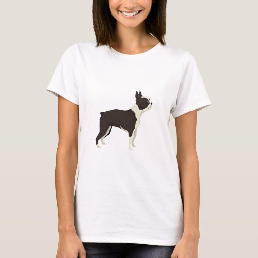 T-shirt Terrier de Boston (Devant)