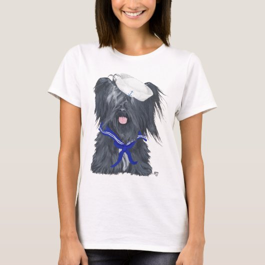T-shirt Térrier de Skye Marin (Devant)
