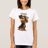 T-shirt Terrier du Yorkshire (Devant)