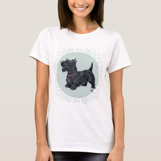 T-shirt Térrier écossais (Devant)