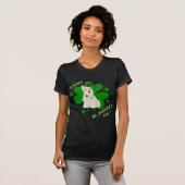T-shirt Terrier Écossais Blé Saint-Patrick (Devant entier)