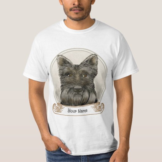 T-shirt Terrier Écossais Rondo (Devant)