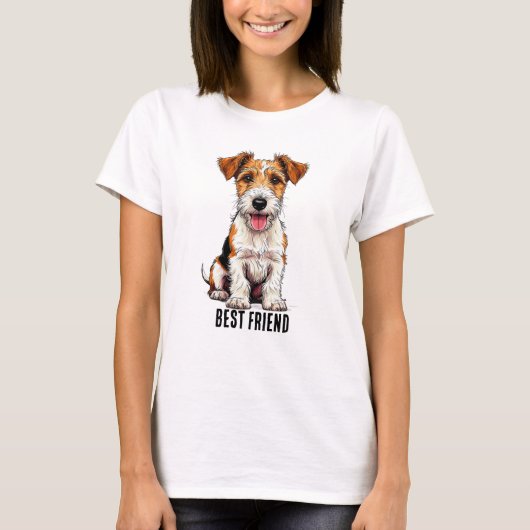 T-shirt Térrier Fox (Devant)